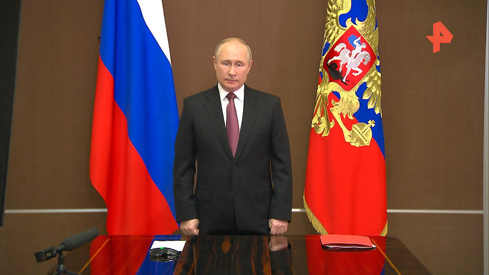 Путин с членами Совбеза почтил минутой молчания погибших в Кузбассе