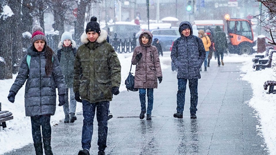 В Москве наблюдается редкое атмосферное явление 
