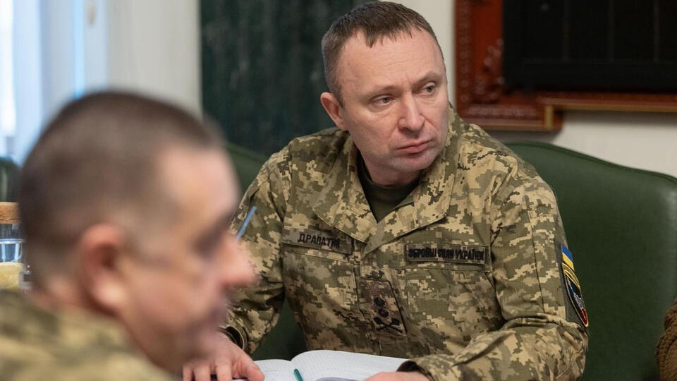 Зеленский назначил уволившегося Драпатова ответственным за боевую обстановку на фронте. Фото: © t.me/Владимир Зеленский
