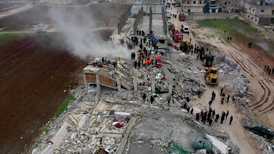 Число жертв землетрясения в Сирии выросло до 656