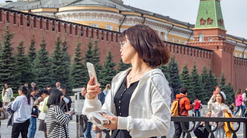 За три месяца Москву посетили полмиллиона иностранных туристов