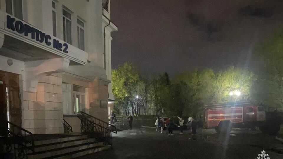 94-летняя пациентка пострадала при пожаре в больнице Хабаровска