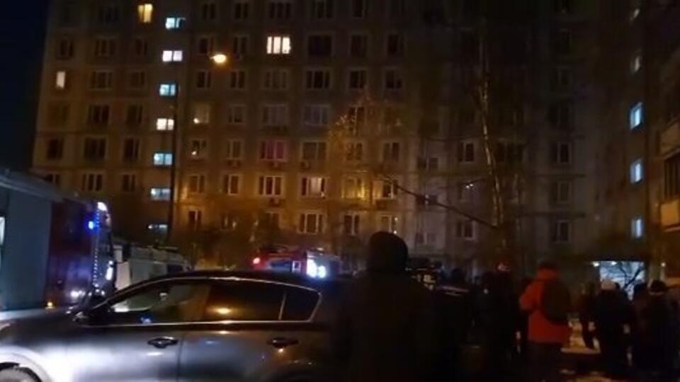 Пожар в девятиэтажке на юго-западе Москвы унес жизнь женщины