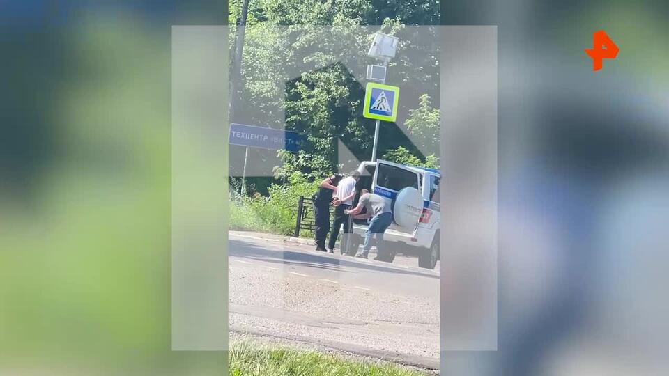 В Домодедове полицейские со стрельбой задержали пятерых человек