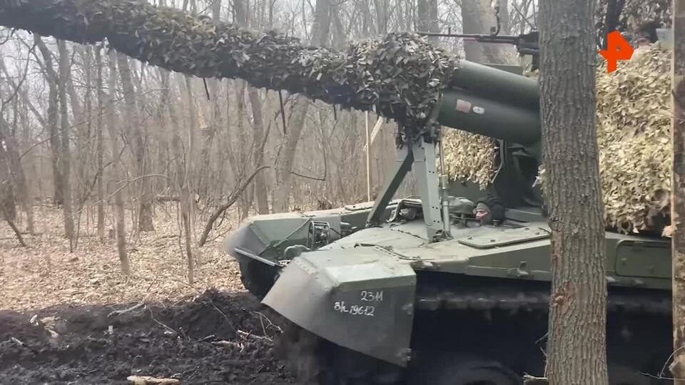 Артиллеристы ВС РФ уничтожили бронетехнику, САУ М777 и боевиков ВСУ в зоне СВО