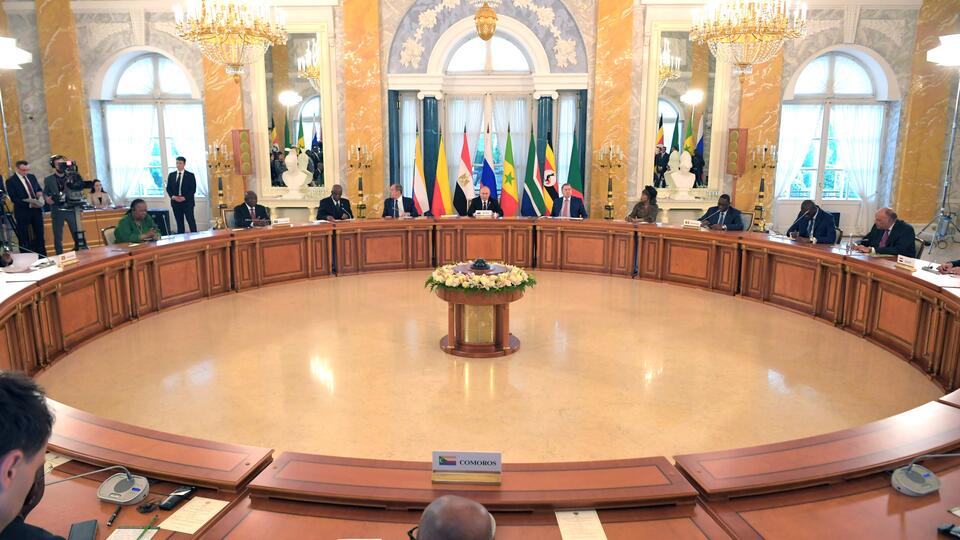 Переговоры Путина с делегацией Африки длились более трех часов