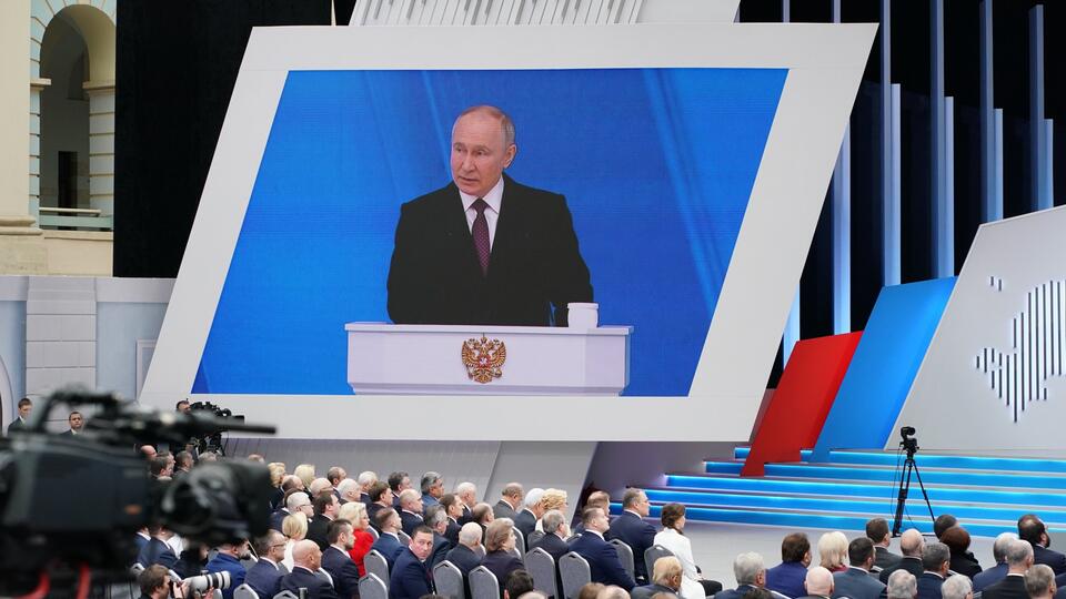 Взгляд в будущее России: Путин огласил послание Федеральному собранию. Фото: © Извести/Павел Волков