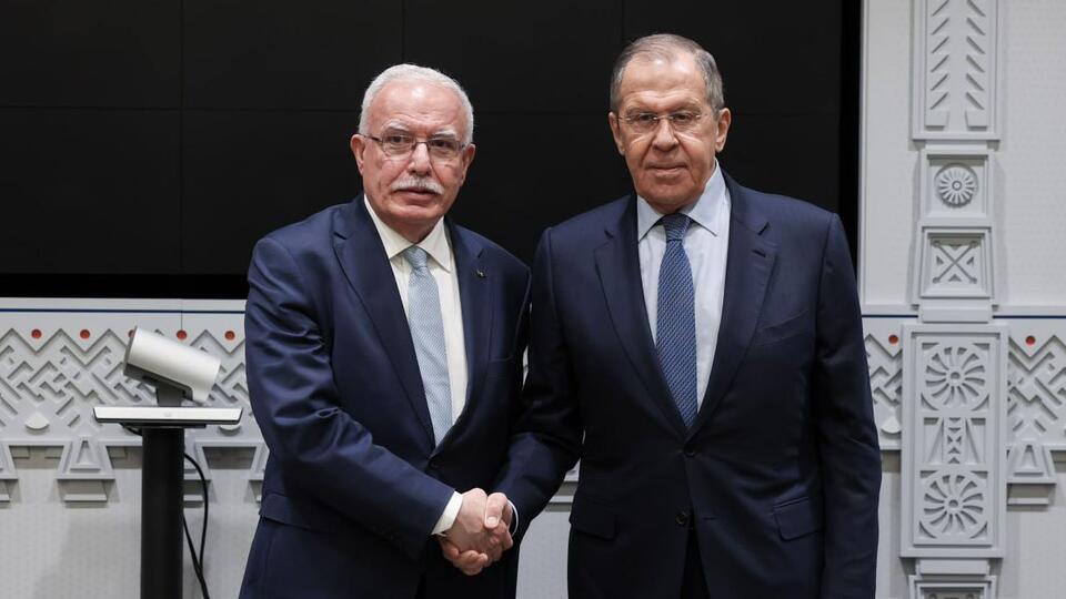 Главы МИД РФ и Палестины обсудили палестино-израильское урегулирование