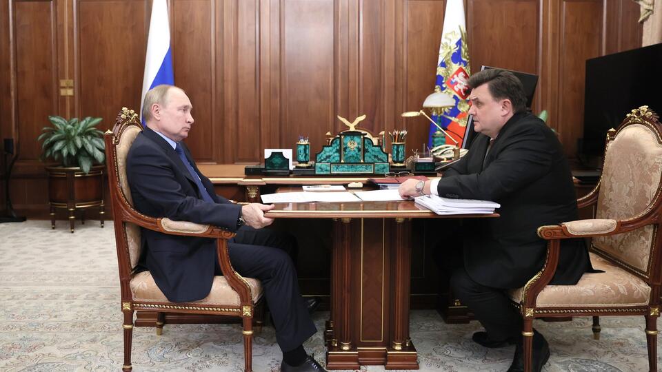 Путин провел встречу с министром юстиции Чуйченко
