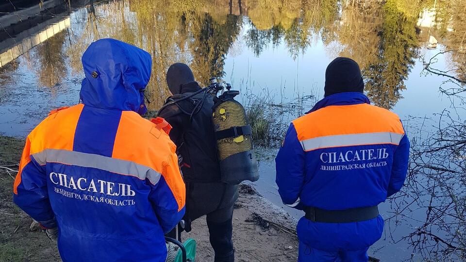 Иномарка с пьяными подростками упала в реку в Ленобласти, спаслись двое