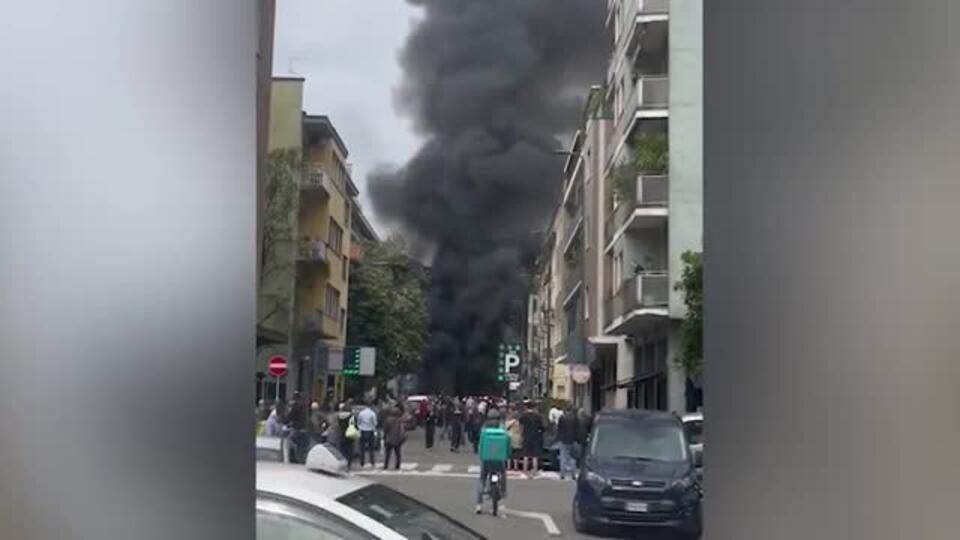 Взрыв прогремел в центре Милана