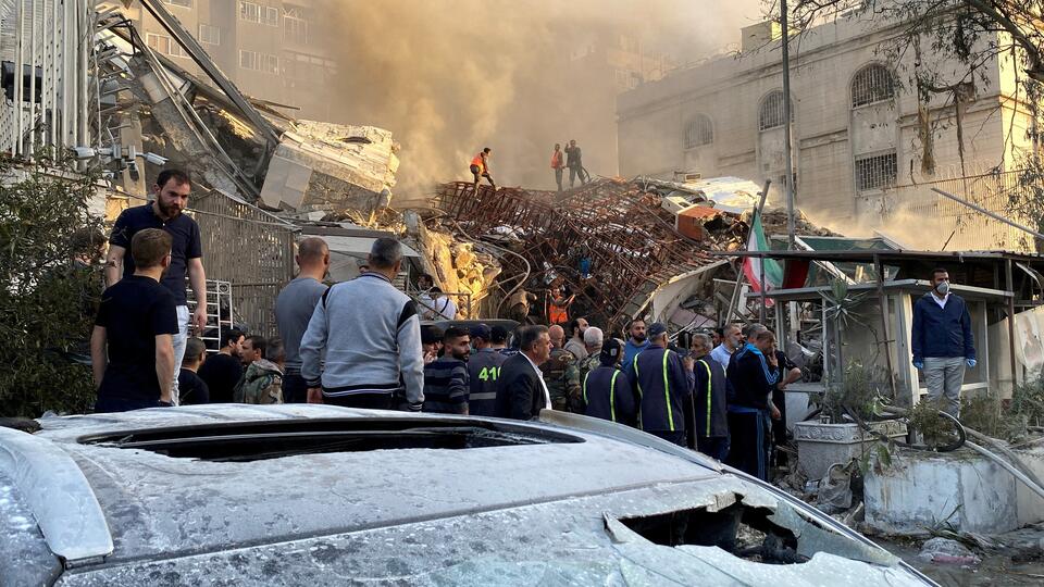 Пять человек погибли при ударе Израиля по консульству Ирана в Дамаске