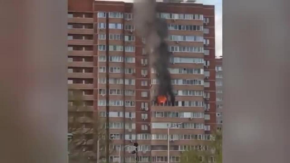 Взрыв в красногорске сегодня утром. Пожар в Красногорске.