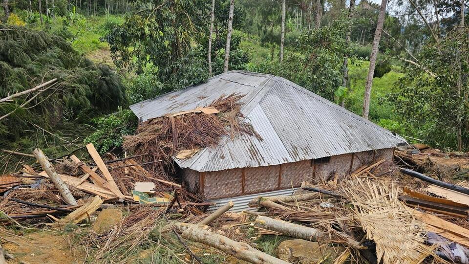Более 4000 человек пострадали в результате оползня в Папуа-Новой Гвинее