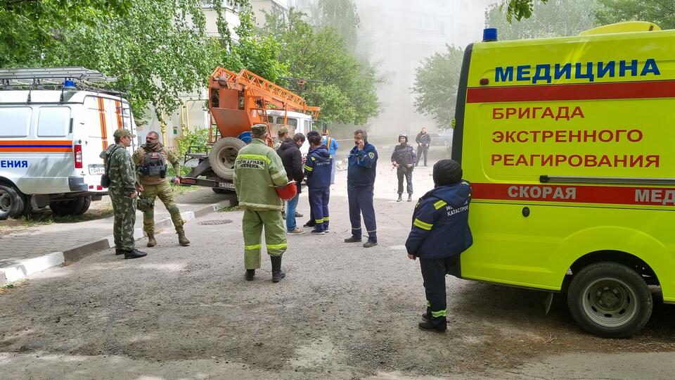 Пострадавшего при обрушении дома в Белгороде младенца везут на лечение в Москву