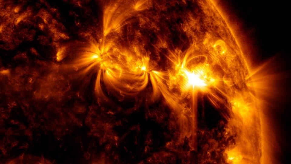 На Солнце произошла одна из мощнейших вспышек за последние пять лет