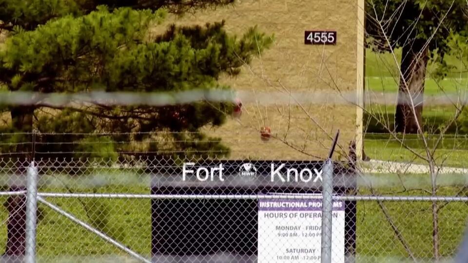 Как устроена охрана золотого запаса США. Фото: © Кадр из программы "Неизвестная история", РЕН ТВ