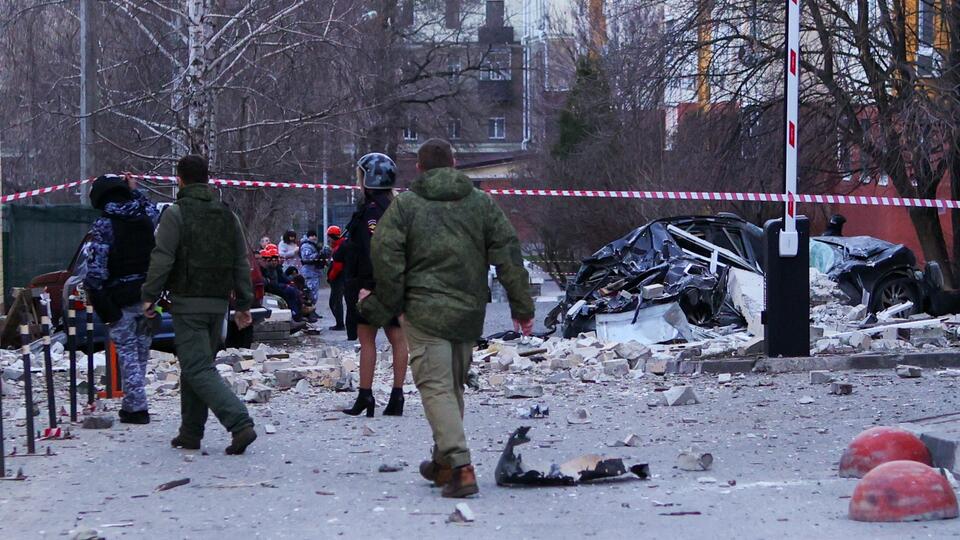 Последствия обстрела города Белгород со стороны ВСУ