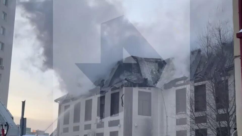 Пожар в гостинице Казани локализовали на площади 930 