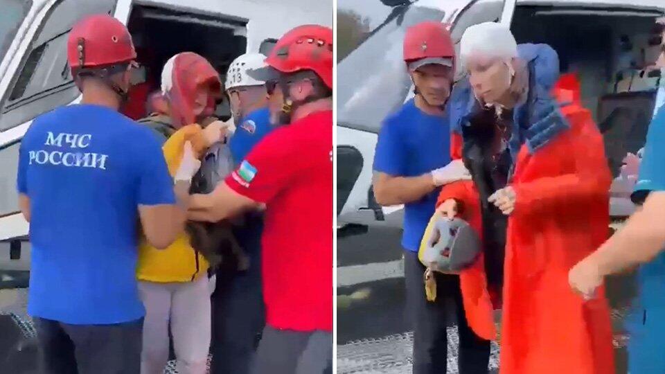 Спасатели завершили эвакуацию пострадавших при камнепаде в КБР
