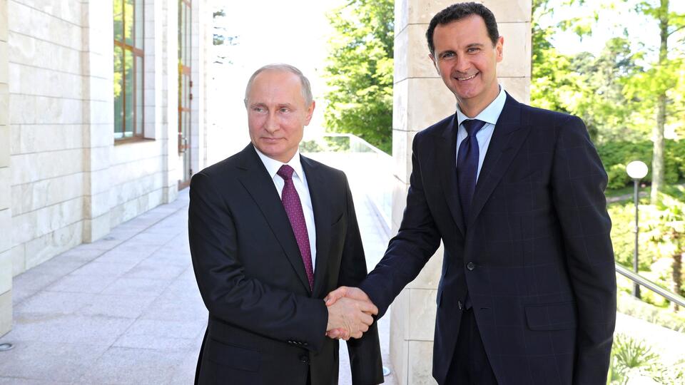 Путин: Россия продолжит поддерживать Сирию в стремлении к защите суверенитета