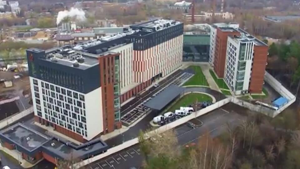 Колокольцев и Собянин открыли новый комплекс зданий для МВД в Москве