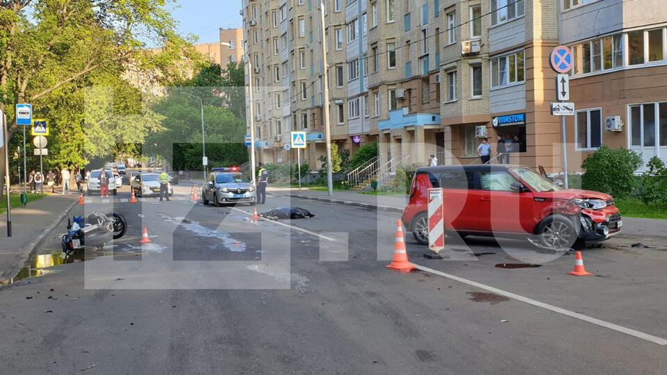 Мотоциклист погиб в ДТП на востоке Москвы