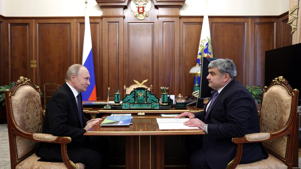Путин на встрече с Коковым предложил обсудить инвестпроекты в КБР