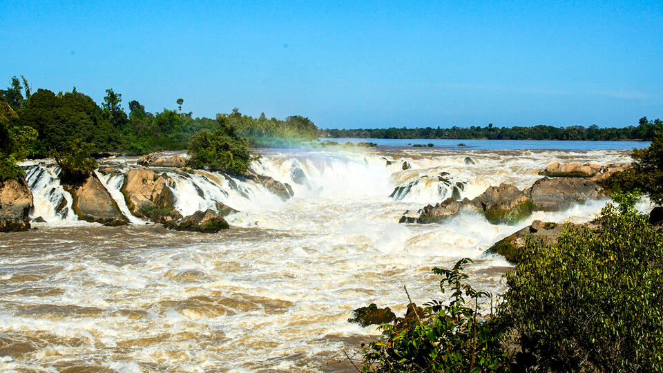 Водопад Кхон – Ниагарский водопад Азии. Фото: © www.globallookpress.com/Stefan Auth/imageBROKER.com