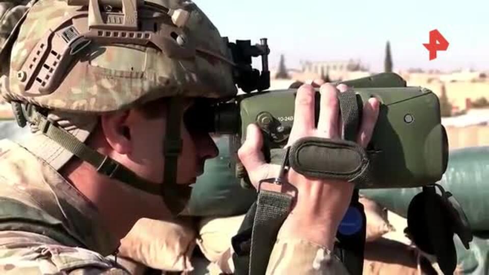 Российские военные наблюдают за стратегической трассой М-4 в Сирии