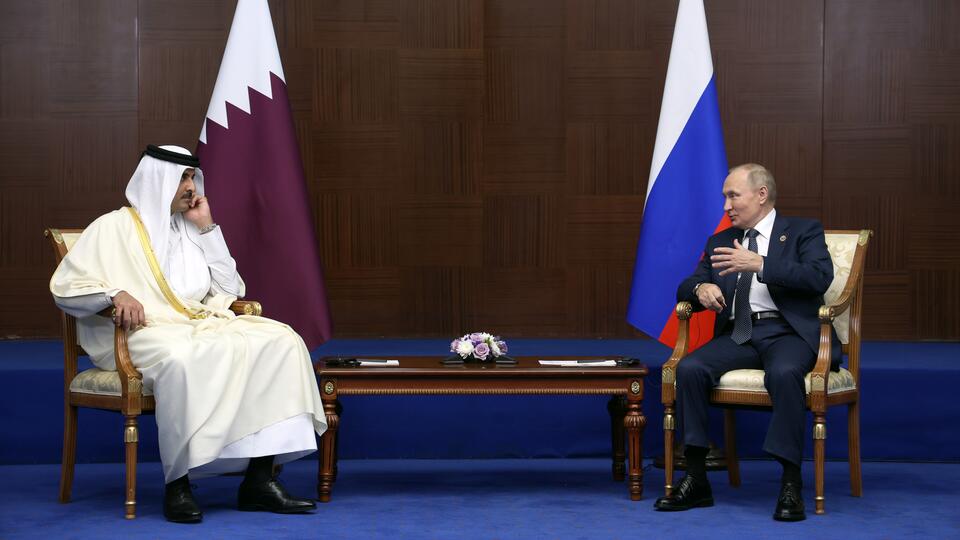 Путин пожелал эмиру Катара успехов в проведении ЧМ по футболу