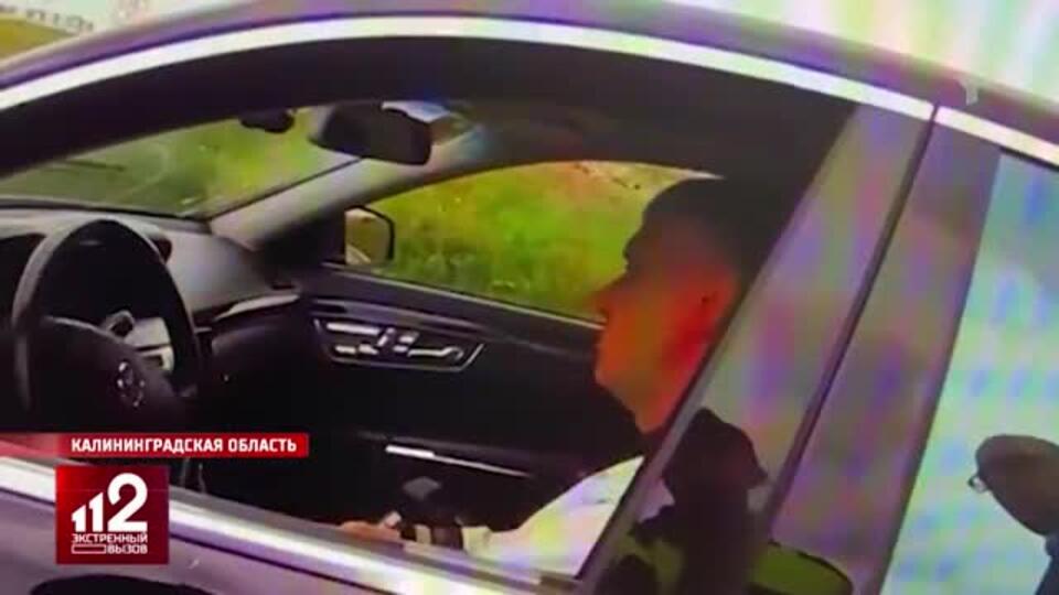 Мужчину на арестованном авто со стрельбой задерживали в Калининграде