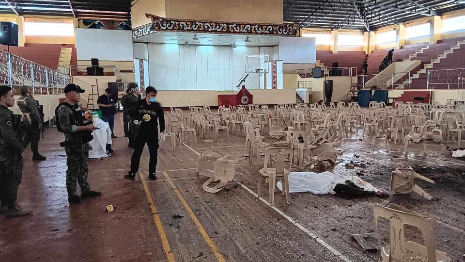 Число жертв взрыва в университете на Филиппинах увеличилось до 4