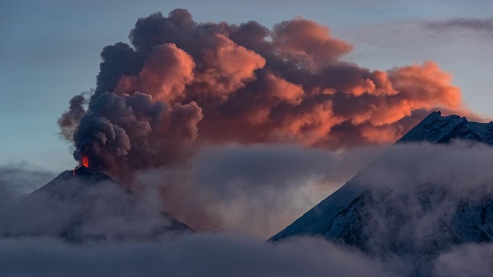 Вулкан Ключевская Сопка на Камчатке - высота и фото с описанием