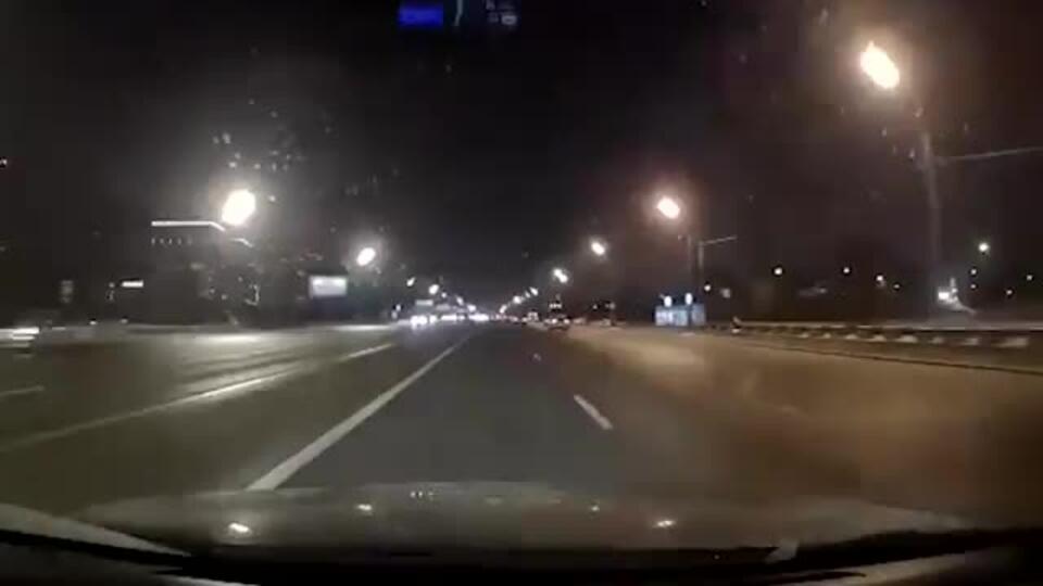 Регистратор снял момент смертельного ДТП на Кутузовском проспекте