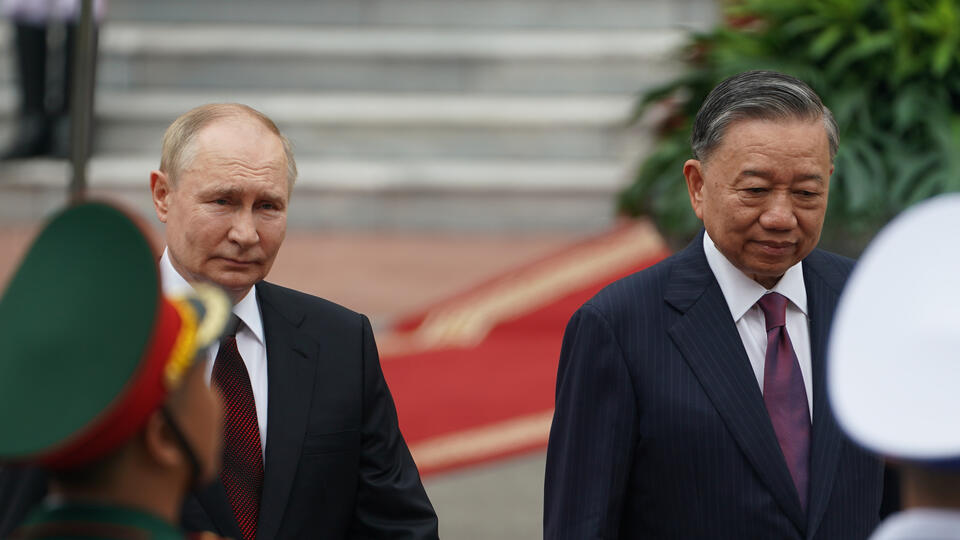 Путин заявил о совпадении позиций РФ и Вьетнама по ряду международных вопросов