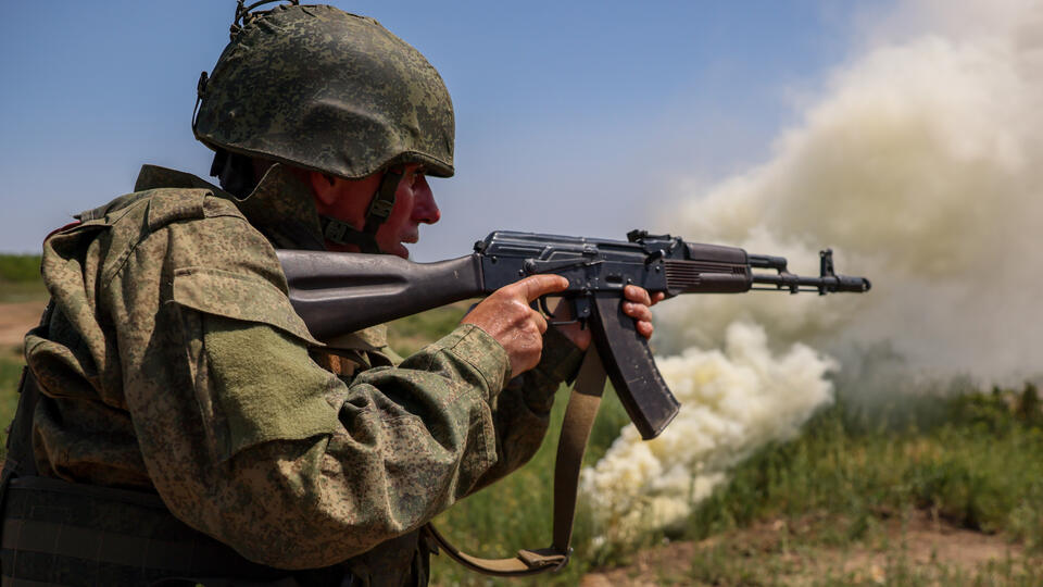 Российская армия продолжает уверенно продвигаться в глубь Украины. Фото: © Александр Река/ТАСС