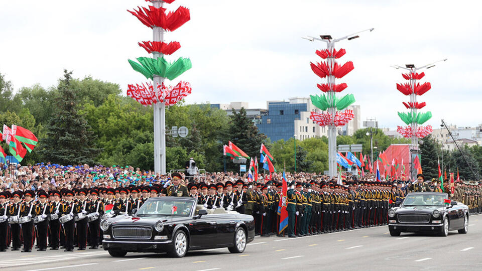 Парад в честь Дня независимости Белоруссии провели в Минске