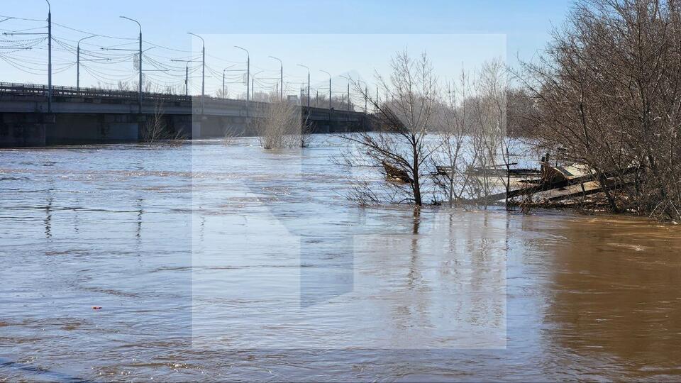 Уровень воды в реке Урал у Оренбурга установил исторический рекорд