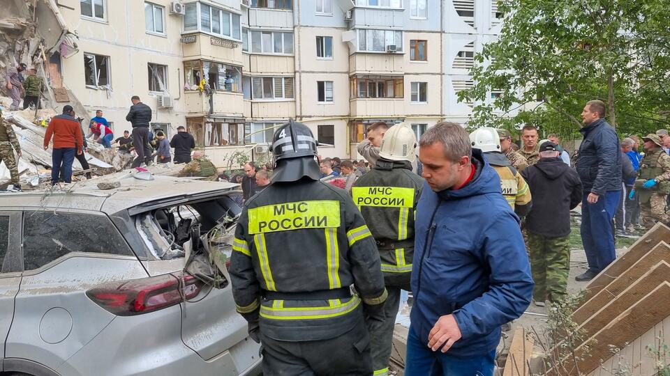 Мурашко: 17 человек госпитализированы после обрушения дома в Белгороде