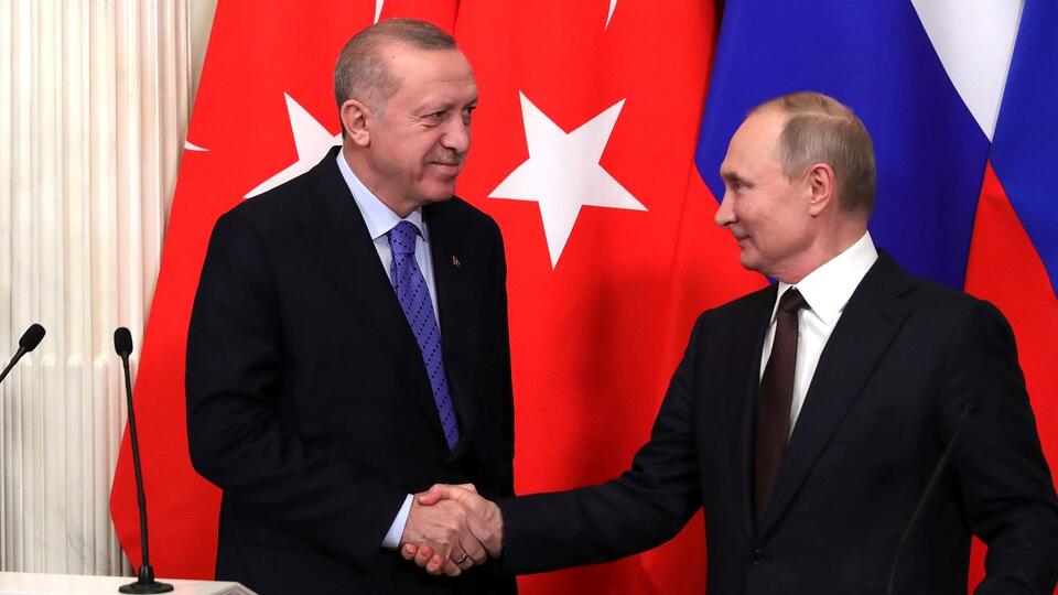 Песков допустил скорый разговор Путина с Эрдоганом
