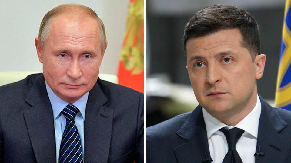 В Кремле не исключили возможности встречи Путина и Зеленского