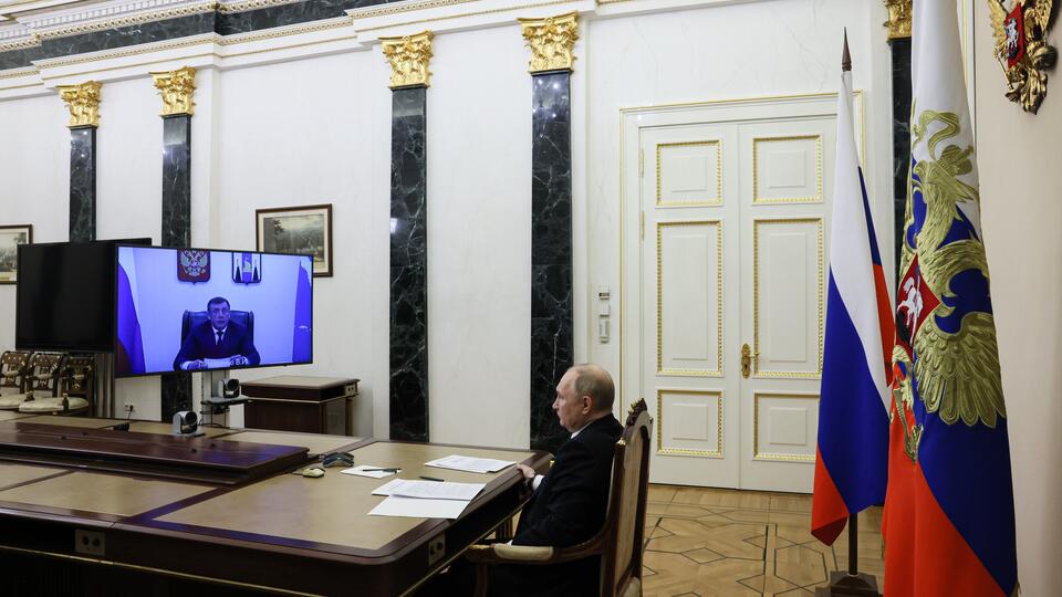 Путин отметил хороший темп развития Сахалинской области