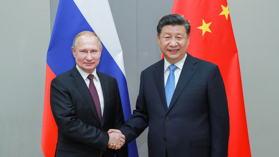 Путин передал наилучшие пожелания Си Цзиньпину