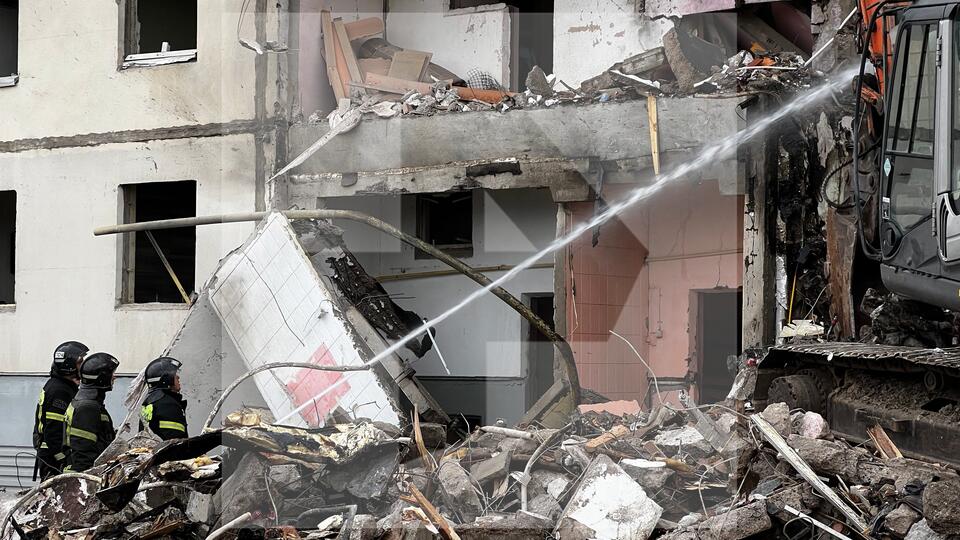 Имена погибших при обрушении дома в Белгороде объявят после разбора завалов