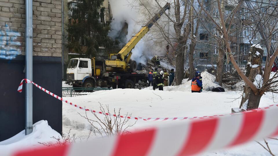 До восьми увеличилось число погибших при взрыве газа в Новосибирске
