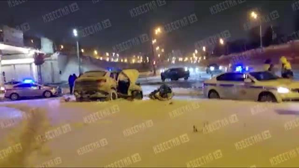 Один человек погиб в ДТП в Москве
