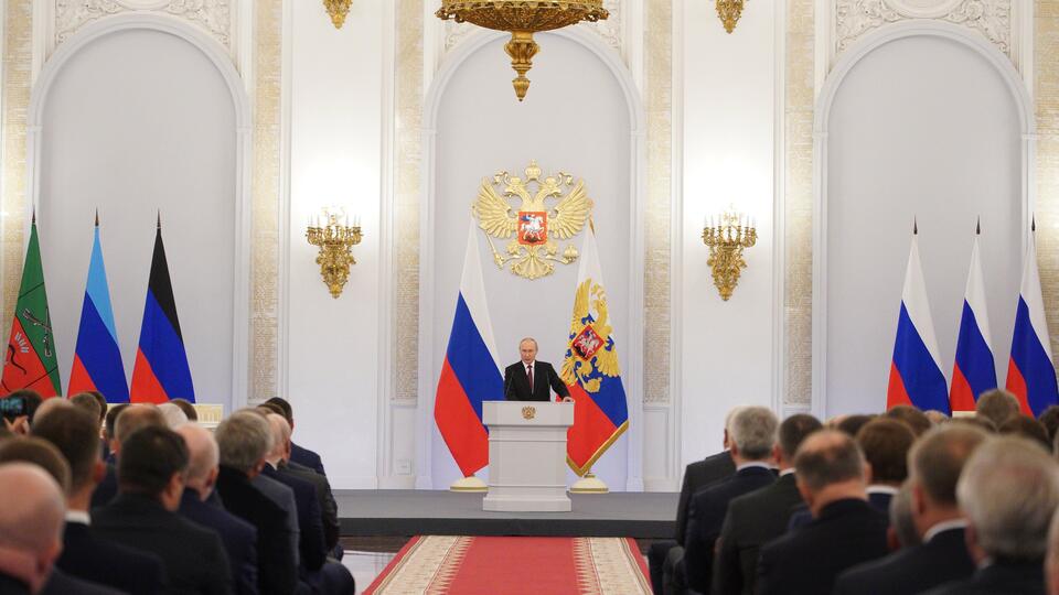 Георгиевская речь Путина: как президент России сделал страну больше