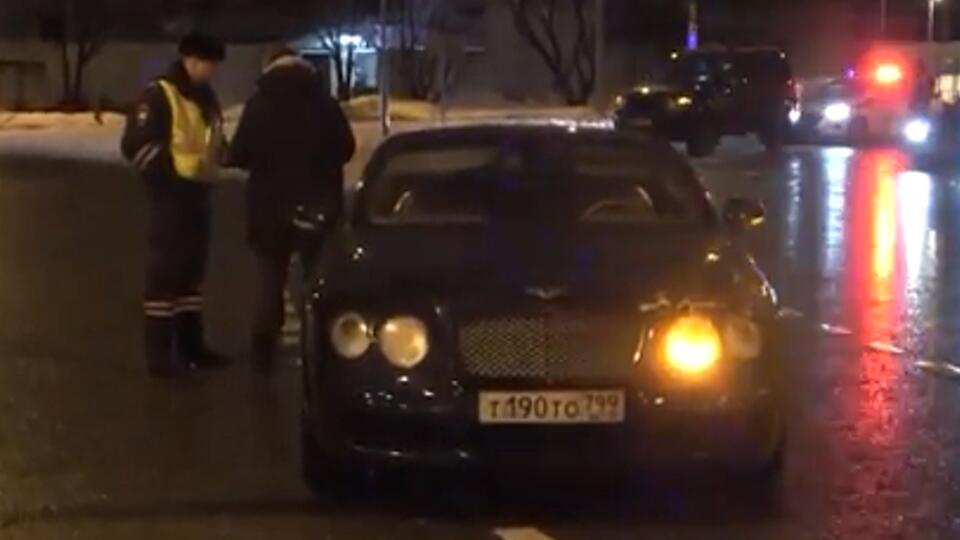 Водитель «Бентли», сбивший насмерть пешехода в Москве, задержан