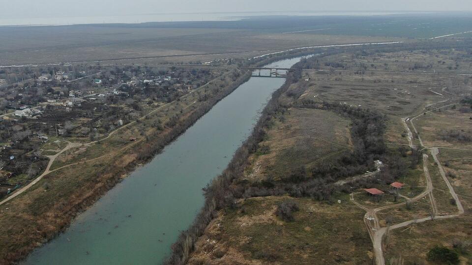 В Новой Каховке не увидели угрозы для Северо-Крымского канала